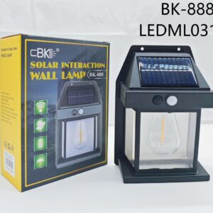 LUZ PARED SOLAR BK-888-80