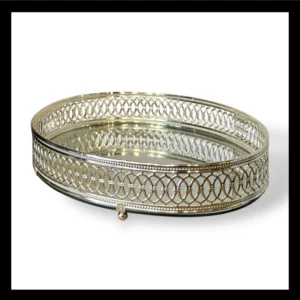 Bandeja espejada metal (176-2)