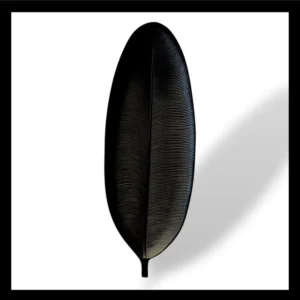 Hoja decorativa grande (178-2)