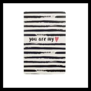 Cuaderno tapa blanda corazon (19-2386)