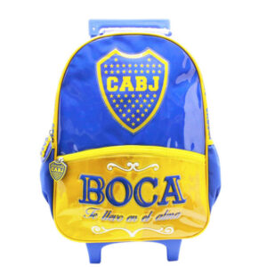CKBO388 - Mochila Boca Jr 16 Pulg Con Carro