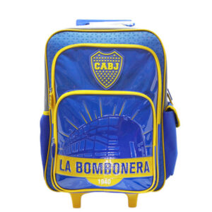 CKBO467 - Mochila Boca Jr 18 Pulg Con Carro
