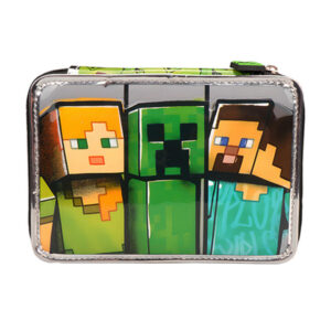 CKMI512 - Cartuchera PVC Minecraft 1 Piso Incluye Utiles