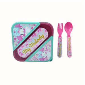 CKSR106 - LUNCH BOX CON CUBIERTOS MY MELODY