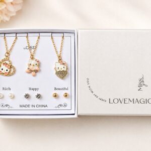 Set 3 collares y pendientes CLL-002 12U/P