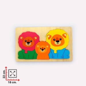 DSM436 - ROMPECABEZAS FAMILIA ANIMAL