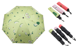 Paraguas automático diseño de frutas 8V surtidas