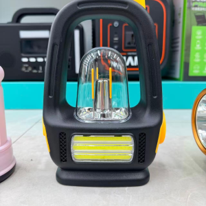 Lámpara solar portátil