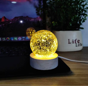 Bola de cristal agrietada 6 cm