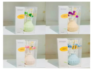 Set difusor de aroma con flores 15ml surtido
