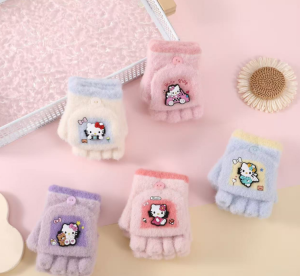 Guantes de Hello Kitty para ni?os Surtido 12U/P