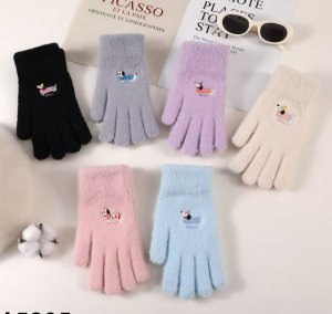 Guantes de mujer salchicha Surtido 12U/P