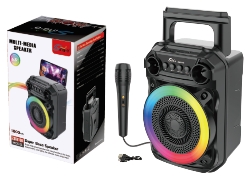 Parlante Subwoofer portátil + Microfono 20,3 * 16,8 * 31 cm