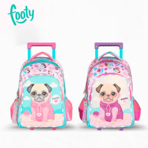 FOF2191 - Mochila Carro 18" Puppy Con Luz Led