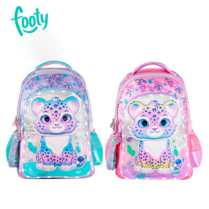 FOF6353 - MOCHILA ESPALDA 18"SWEET LEOPARDO