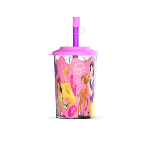 GI01PRINCE014 - VASO TAPA SORBETE PRINCESAS