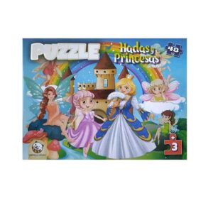GT2006 - ROMPECABEZAS 48 PIEZAS HADAS Y PRINCESAS