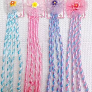 Hebilla con Trenzas5-6 Color Surtido