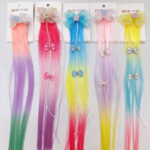 Hebilla con Trenzas5-6 Color Surtido