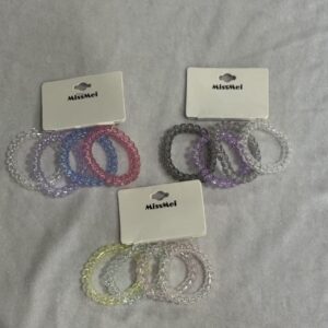 Set x4 Colita Cable teléfono Color Surtido