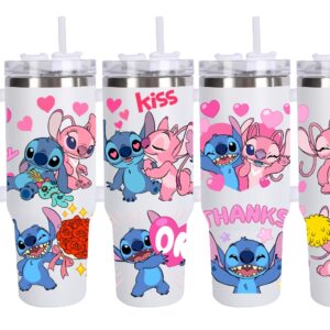 Termo de acero inoxidable con Bombilla Stitch 1200 ml