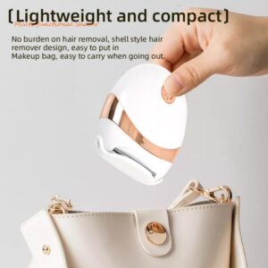 Dispositivo de depilación USB para mujer blanco 12 x 9,5 x 3,2 cm
