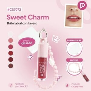 PINK 21 LIP GLOSS LLAVERO P/ CELULAR CS7072