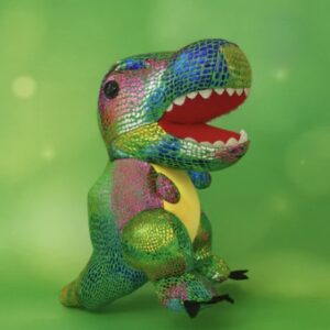 PELUCHE DINOSAURIO DE LENTEJUELAS 2062-2