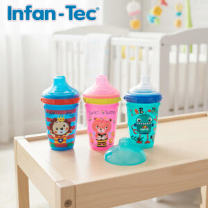 INBB3001 - Vaso 230ml Con Tapa Boquilla De Silicona