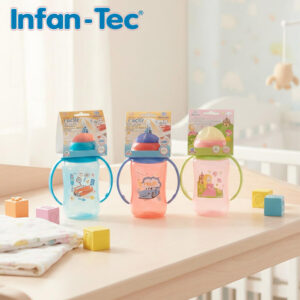 INBIP10 - Vaso Entrenador de Pico Suave y con Asas