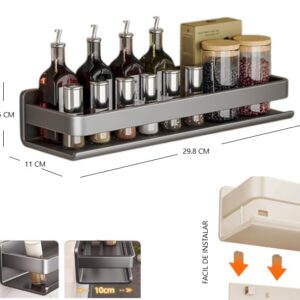 ORGANIZADOR FLOTANTE PARA COCINA CONDIMENTOS/ESPECIEROS