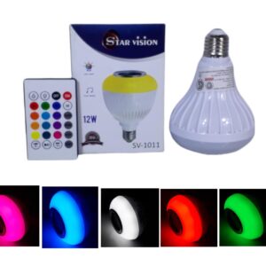 FOCO PARLANTE BLUETOOTH RGB C/CONTROL REMOTO