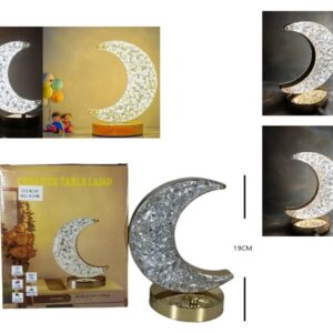 LAMPARA MEDIA LUNA 19CM ALTO