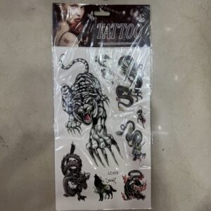 Tatuaje Temporal Adhesivo Modelo Surtido