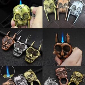 Encendedor con forma de cabeza fantasma