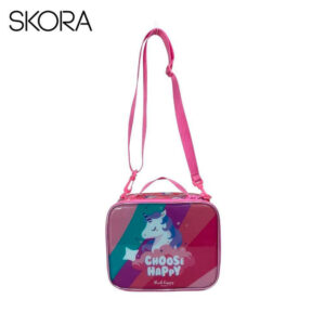 MD32278 - Lunchera Think Happy Raibow Unicornio 24x20x10 Cm