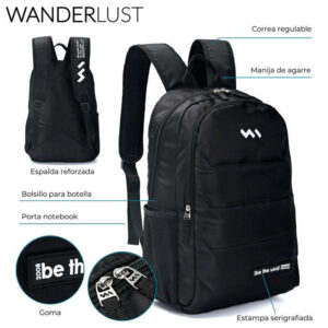 MD34852 - Mochila Wanderteam 31x14x45 Cm