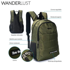 MD34854 - Mochila Wanderteam 31x14x45 Cm
