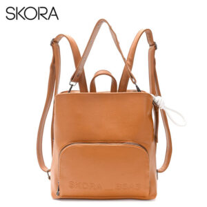 MD40341 - MOCHILA TANGER CORREA CON REMACHES Y LLAVERO 30 X 28 X 10 CM