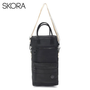MD41962 - BOLSO MATERO CON BOLSILLO Y CORREA CONTRA TONO 37 X 20 X 10 CM