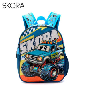 MD42170 - MOCHILA PETIT TERMOFORMADA CAMION CON LUZ 22 X 30 X 10 CM