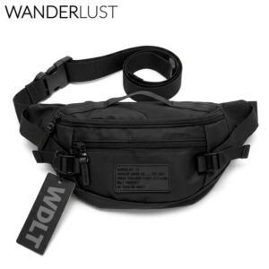 MD43379 - RIÑONERA GO 42 X 19 X 9.5 CM AMPLIO COMPARTIMENTO CENTRAL. BOLSILLO FRONTAL Y TRASERO
