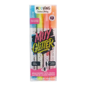 MV3051604 - Resaltadores Glitter x 4