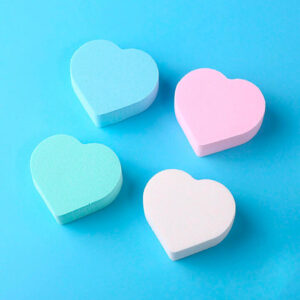 PI1604514 - Esponja Para Maquillaje Corazón x Dos