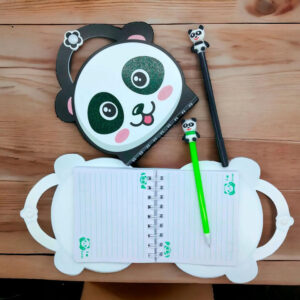 PK2403271 - Libreta Espiral Panda 80 Hjs 15x 21 Cm