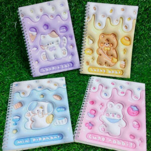 PK2411311 - Cuaderno Animales Surtidos 38 Hjs. 12x17 Cm