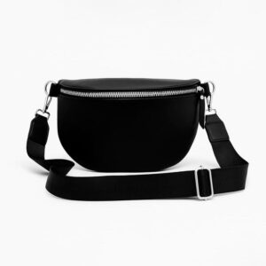 PK2411613 - RIÑONERA NEGRA 24,5 X 16 CM.