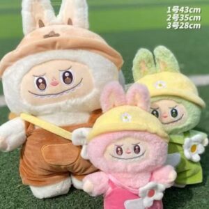 Peluche Labubu Flor 28 cm