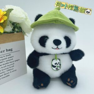 Peluche de panda con sombrero 23 cm
