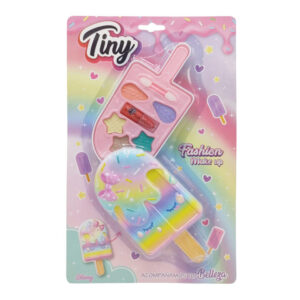 SG3352 - SET DE MAQUILLAJE PALETA HELADO ARCOIRIS 19 X 30.7 X 3.5 CM